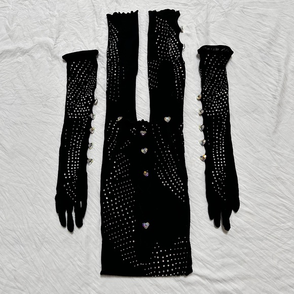 POSTER GIRL Janice rhinestone jumpsuit - Picture 4 of 15